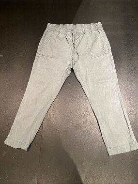 Buffalo David Bitton Men's Light Green Drawstring Jogger Pants